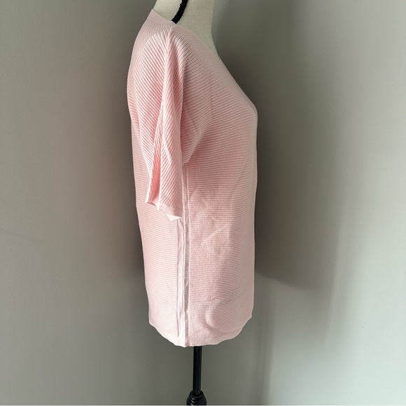 Talbots Women’s Ribbed Boatneck Dolman Sleeve Lightweight Sweater - Picture 2 of 5